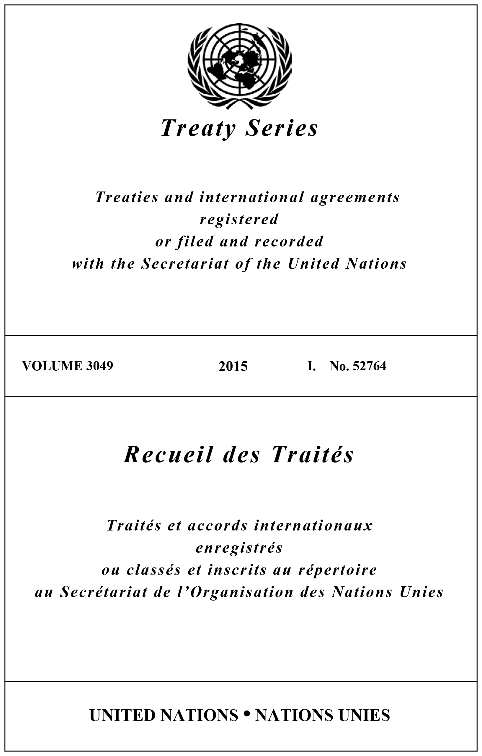 Treaty Series 3049
