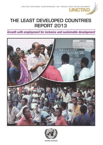image of The Least Developed Countries Report 2013