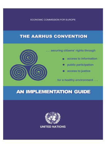 The Aarhus convention