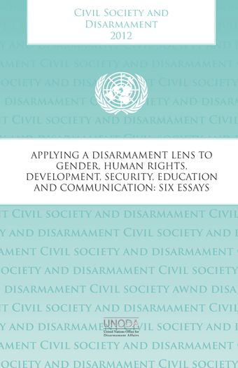 image of Civil Society and Disarmament 2012