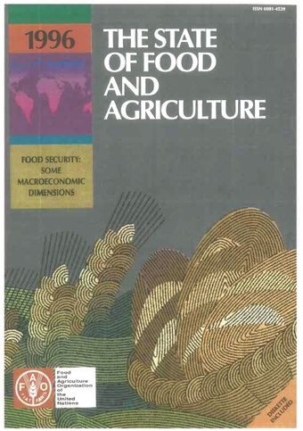 image of The State of Food and Agriculture 1996