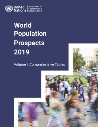 image of World Population Prospects, The 2019 Revision - Volume I: Comprehensive Tables