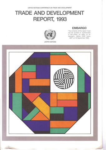 image of Trade and Development Report 1993
