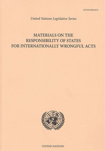 image of Materials on the Responsibility of States for Internationally Wrongful Acts