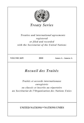 image of Ratifications, adhésions, accords ultérieurs, etc., concernant des traités et accords internationaux enregistrés en mars 2010 au secrétariat de l’organisation des nations unies
