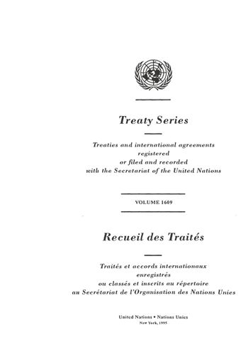 image of Treaty Series 1609
