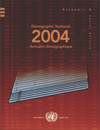 image of United Nations Demographic Yearbook 2004