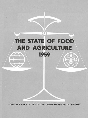 image of The State of Food and Agriculture 1959