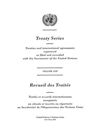 image of Recueil des Traités 1529