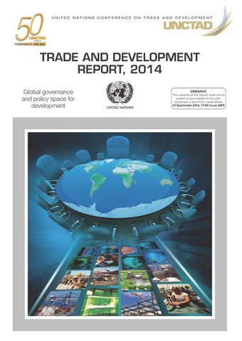 image of Trade and development report 2014
