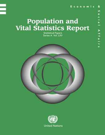 image of Population and Vital Statistics Report 2013