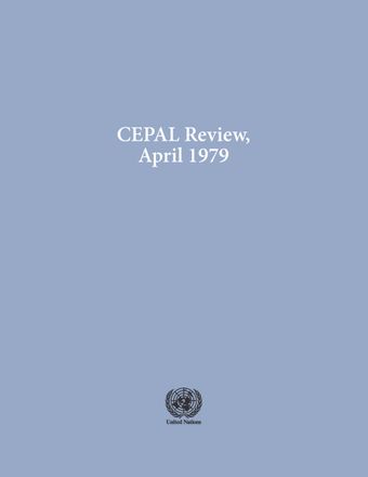CEPAL Review No. 7, April 1979