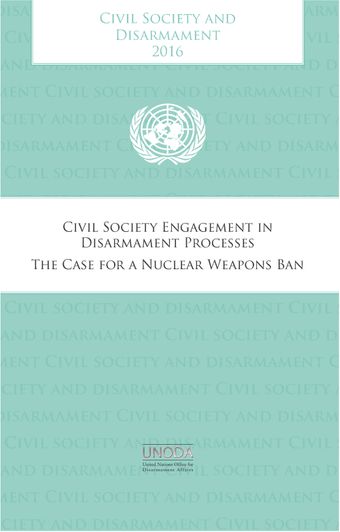 image of Civil Society and Disarmament 2016