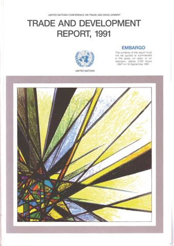 image of Trade and Development Report 1991
