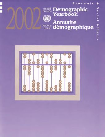 image of United Nations Demographic Yearbook 2002