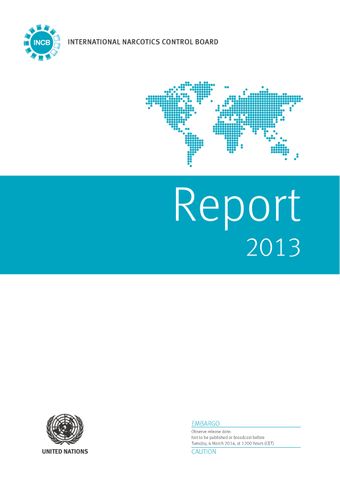 image of Report of the International Narcotics Control Board for 2013