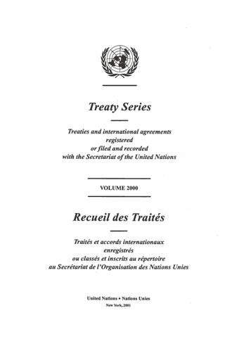 image of No. 34282. Organisation des Nations Unies et Italie