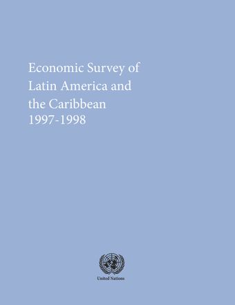 image of Economic Survey of Latin America and the Caribbean 1997-1998