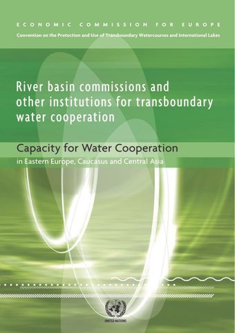 image of River basin commissions and other institutions for transboundary water cooperation