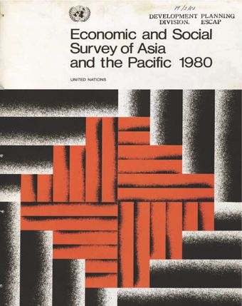 image of Economic and Social Survey of Asia and the Pacific 1980