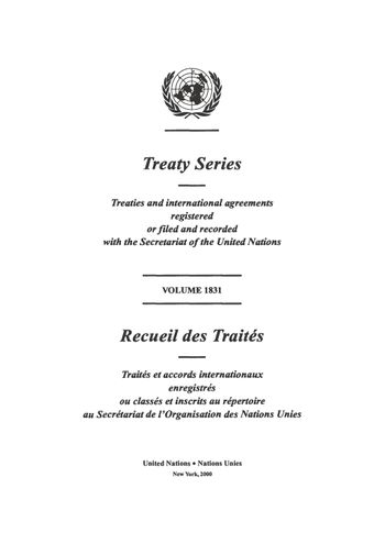image of Treaty Series 1831