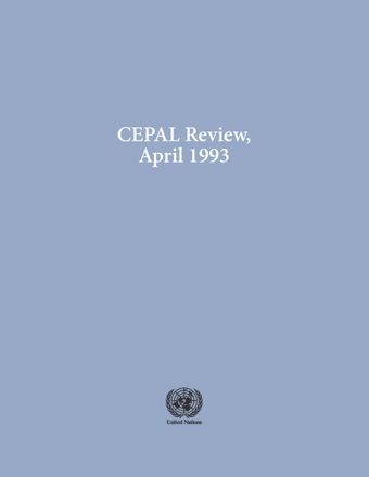 CEPAL Review No. 50, August 1993