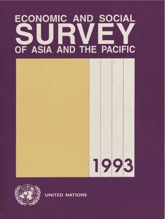 image of Economic and Social Survey of Asia and the Pacific 1993
