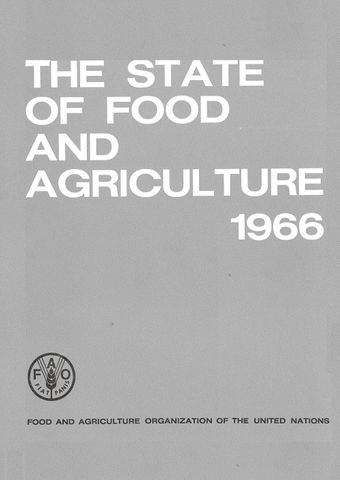 image of The State of Food and Agriculture 1966