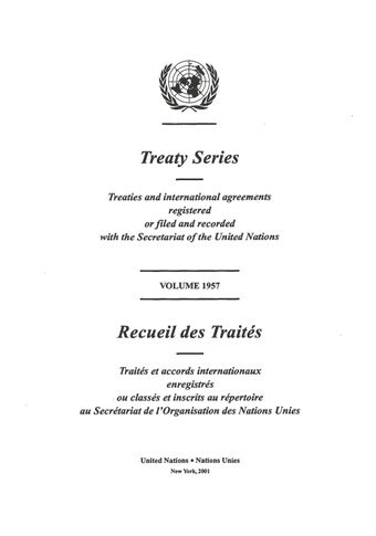 image of No. 33480. Convention des Nations Unies sur la lutte contre la désertification dans les pays gravement touchés par la sécheresse et/ou la dértification, en particulier en Afrique. Onverte à la signature à Paris le 14 Octobre 1994