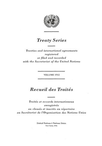 image of Treaty Series 1512