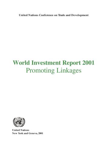 image of World Investment Report 2001