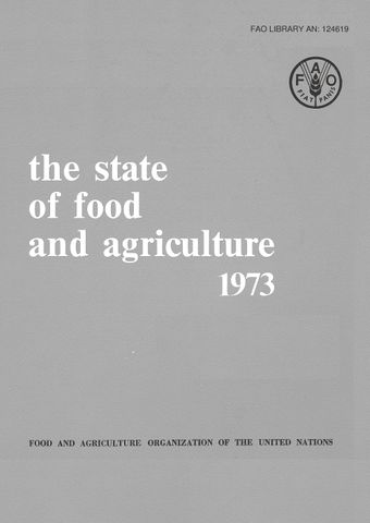 image of The State of Food and Agriculture 1973