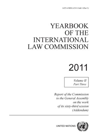 image of Yearbook of the International Law Commission 2011, Vol. II, Part 3