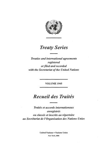 image of No. 31364. Agreement relating to the implementation of Part XI of the United Nations Convention on the Law of the Sea of 10 December 1982. Adopted by the General Assembly of the United Nations on 28 July 1994