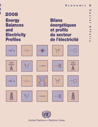 image of Bilans énergétiques et profils du secteur de l'électricité 2008