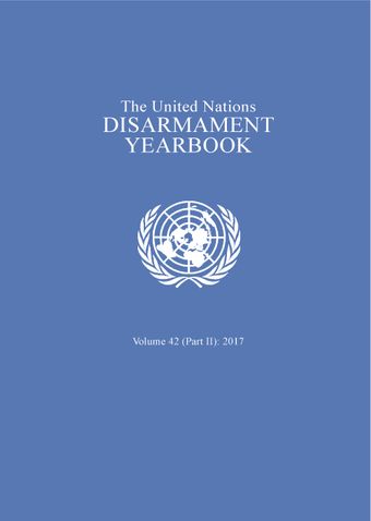 image of Disarmament resolutions and decisions listed by chapter