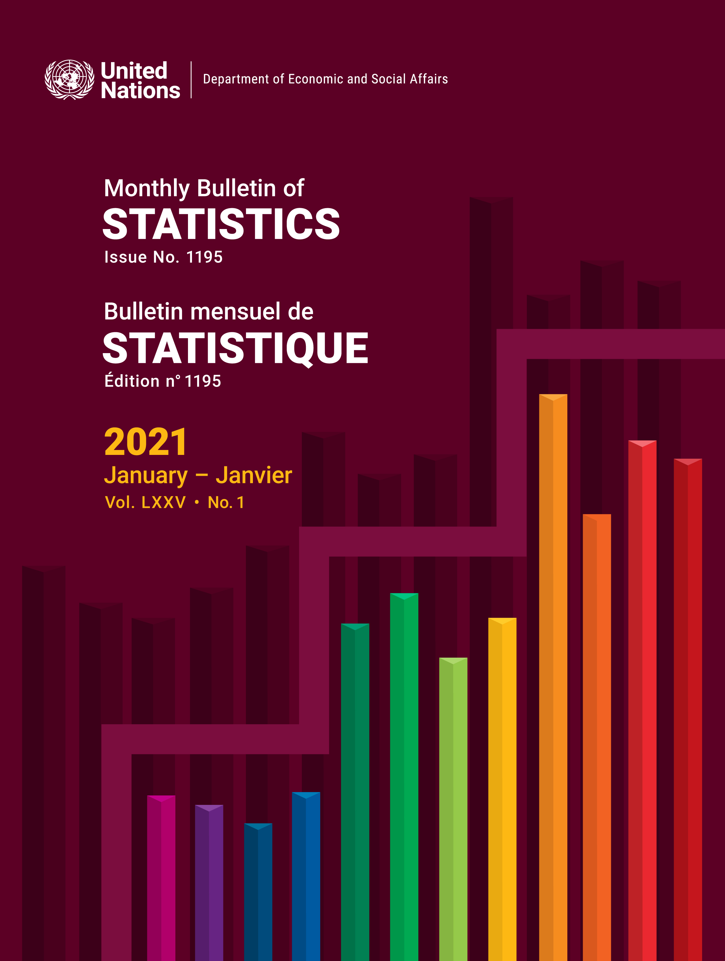 image of Monthly Bulletin of Statistics, January 2021
