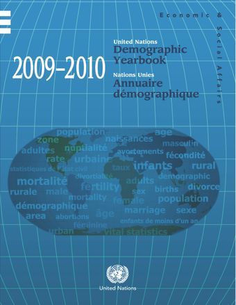 image of United Nations Demographic Yearbook 2009-2010
