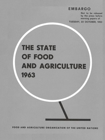 image of The State of Food and Agriculture 1963