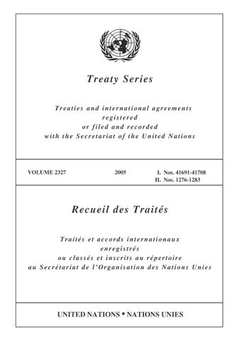 image of No. 1283. United Nations and Economic Community of West African States