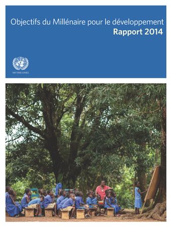 image of Objectifs du Millénaire Pour le Développement: Rapport 2014