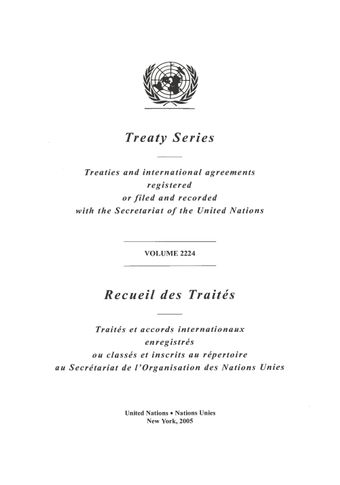 image of Treaty Series 2224