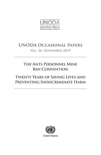 image of UNODA Occasional Papers No. 34