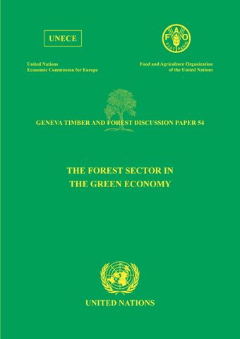 image of The Forest Sector in the Green Economy