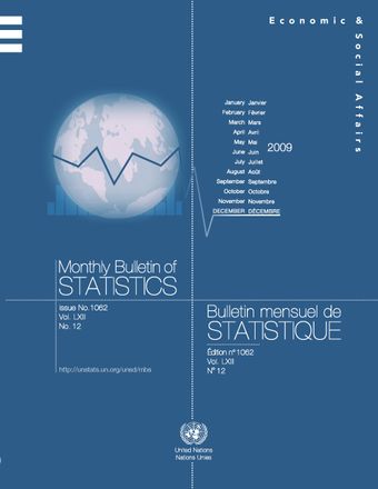 image of Monthly Bulletin of Statistics, December 2009