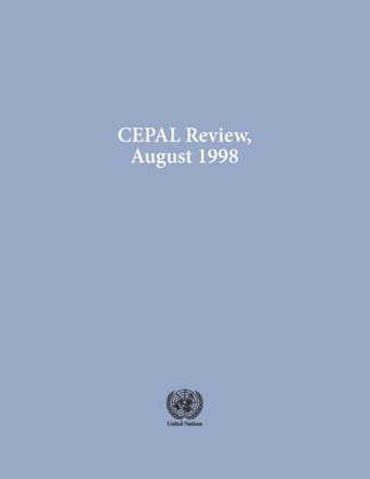 CEPAL Review No. 65, August 1998
