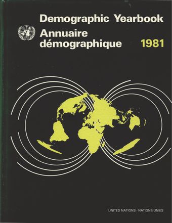 image of United Nations Demographic Yearbook 1981