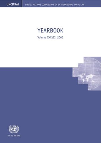 image of United Nations Commission on International Trade Law (UNCITRAL) Yearbook 2006