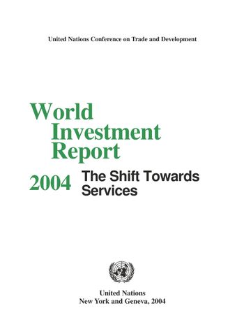 image of World Investment Report 2004