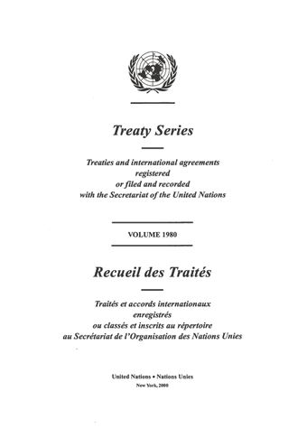 image of No. 33757. Convention on the Prohibition of the Development Production Stockpiling and Use of Chemical Weapons and on their Destruction. Opened for signature at Paris on 13 January 1993